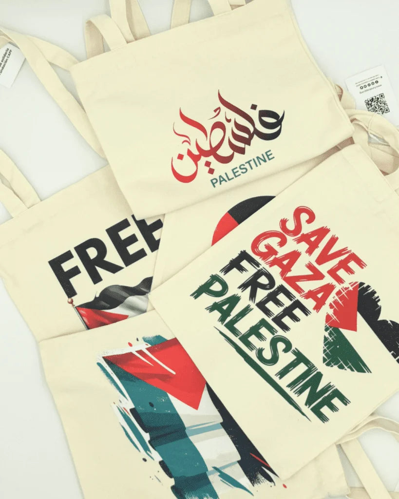 Totebag 30x35 cm "Save Gaza, free Palestine"