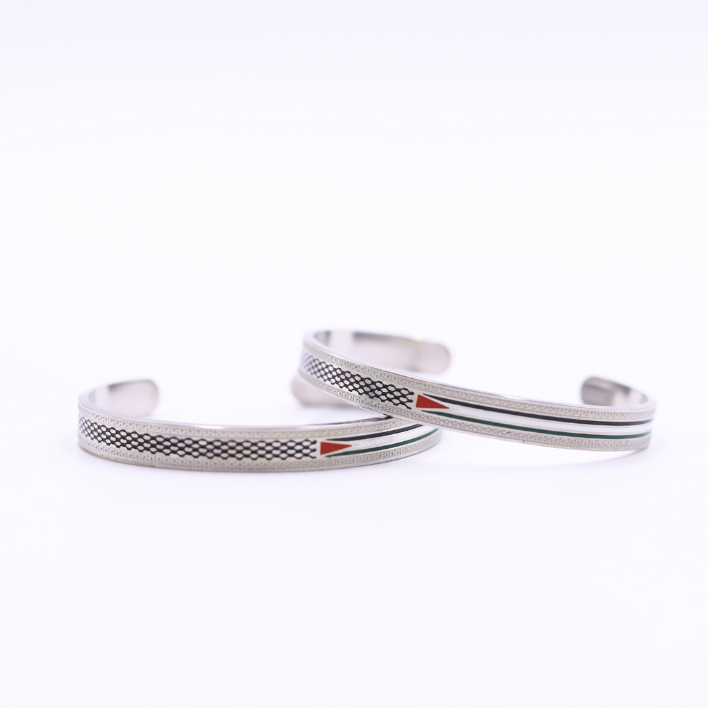 Brazalete de acero inoxidable