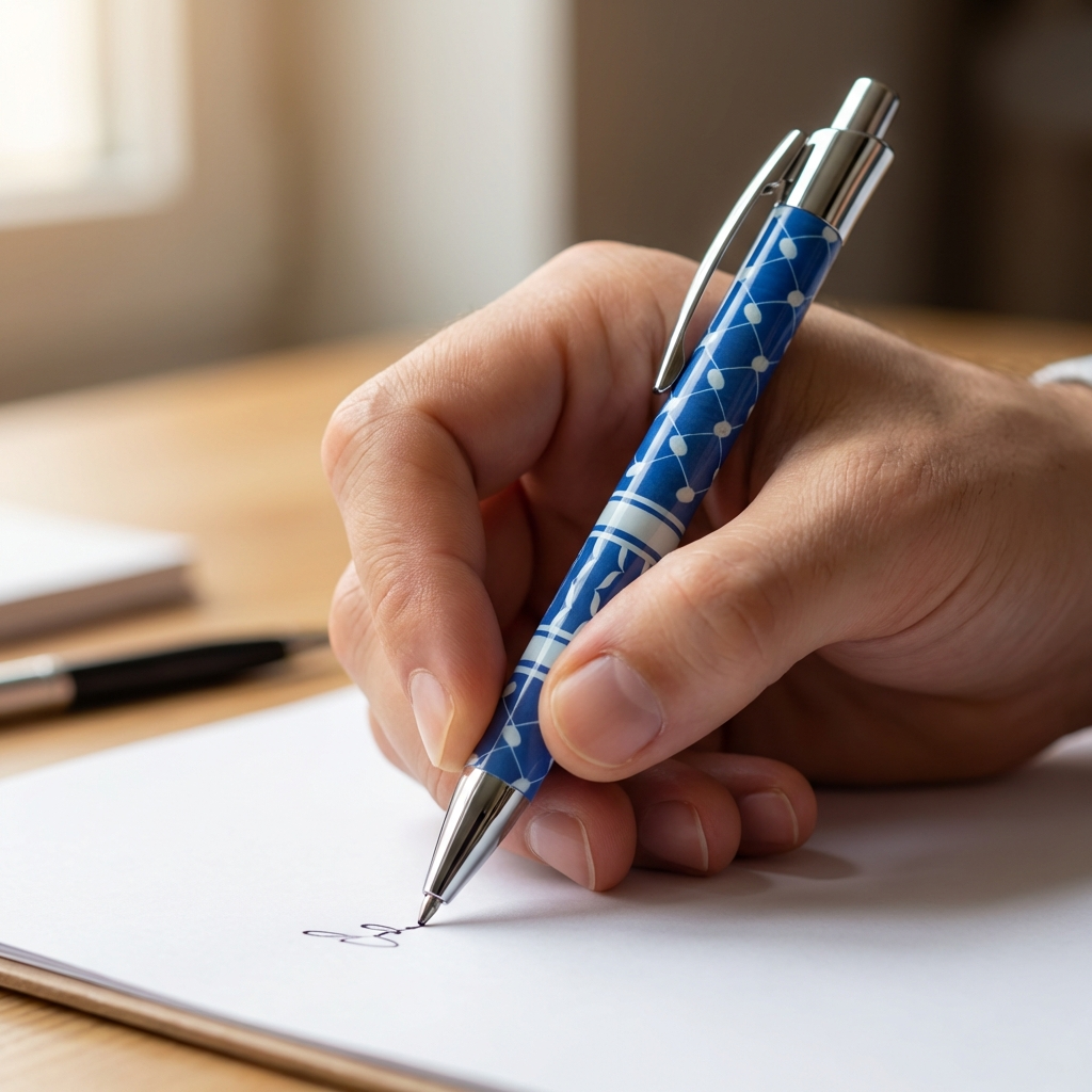 Bolígrafo Kufiya Solidario en Caja Premium