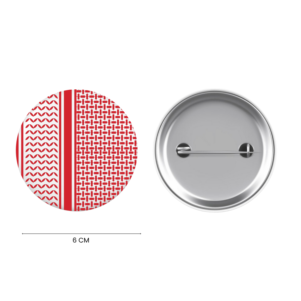 Chapa Solidaria – “Kufiyah palestina roja ”