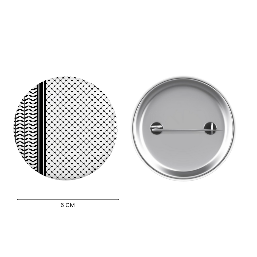 Chapa Solidaria – “Kufiyah palestina negra ”