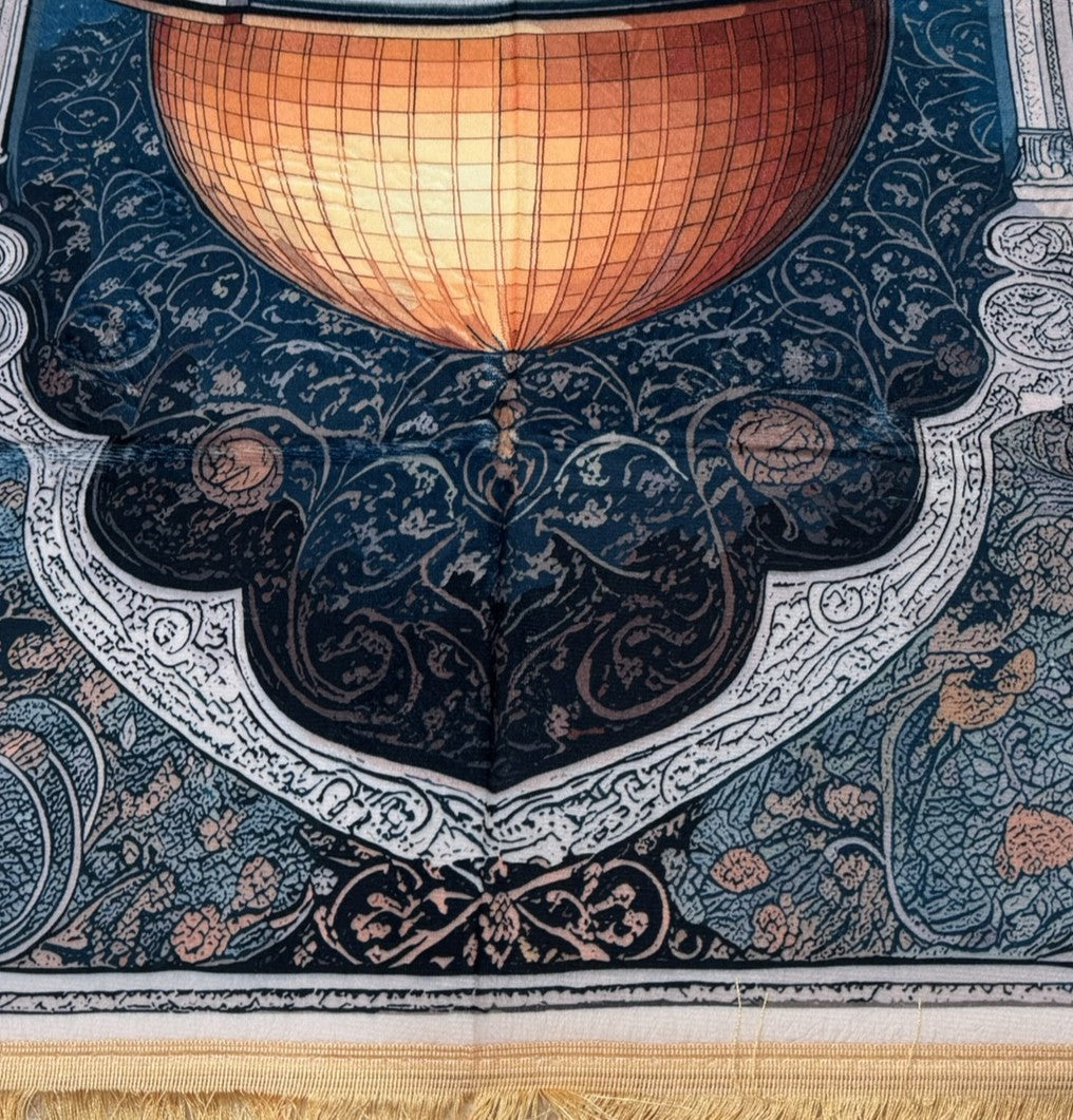 Alfombra de Rezo “Cúpula de la Roca” – Devoción, Arte y Solidaridad
