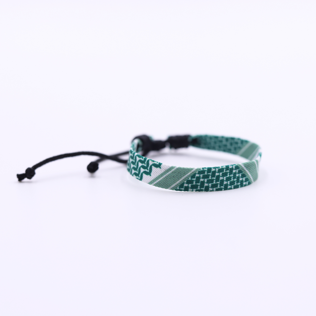 Pulsera solidaria “Kufiya”