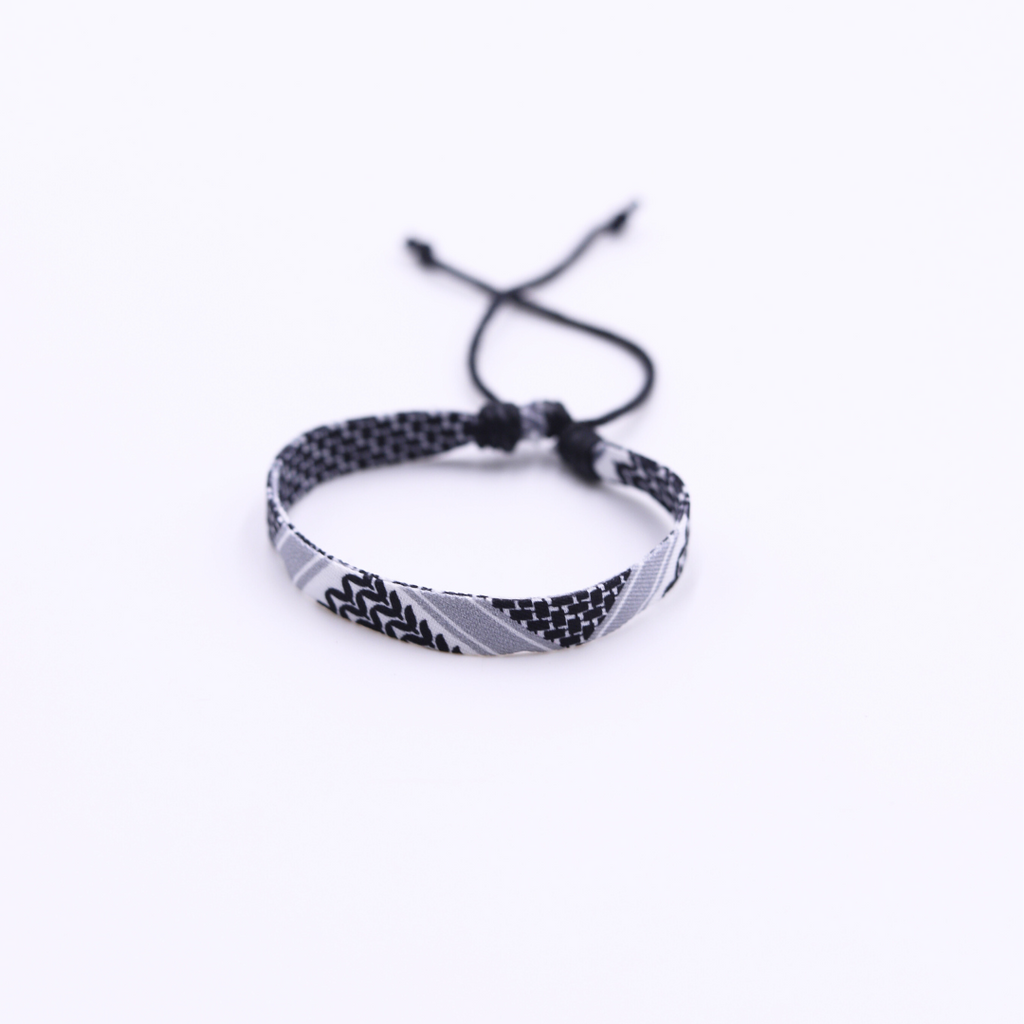 Pulsera solidaria “Kufiya”