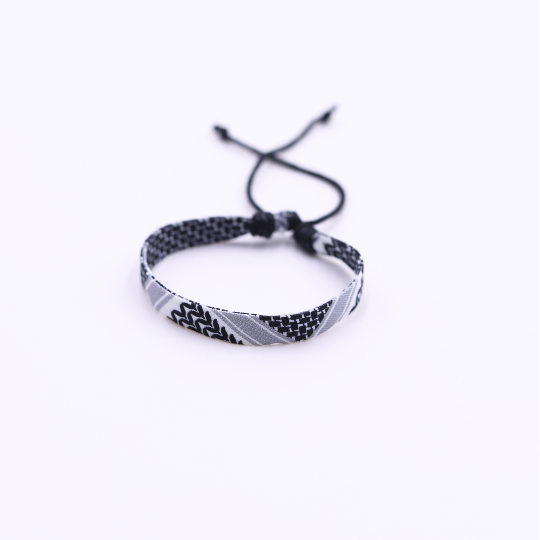 Pulsera solidaria “Kufiya”