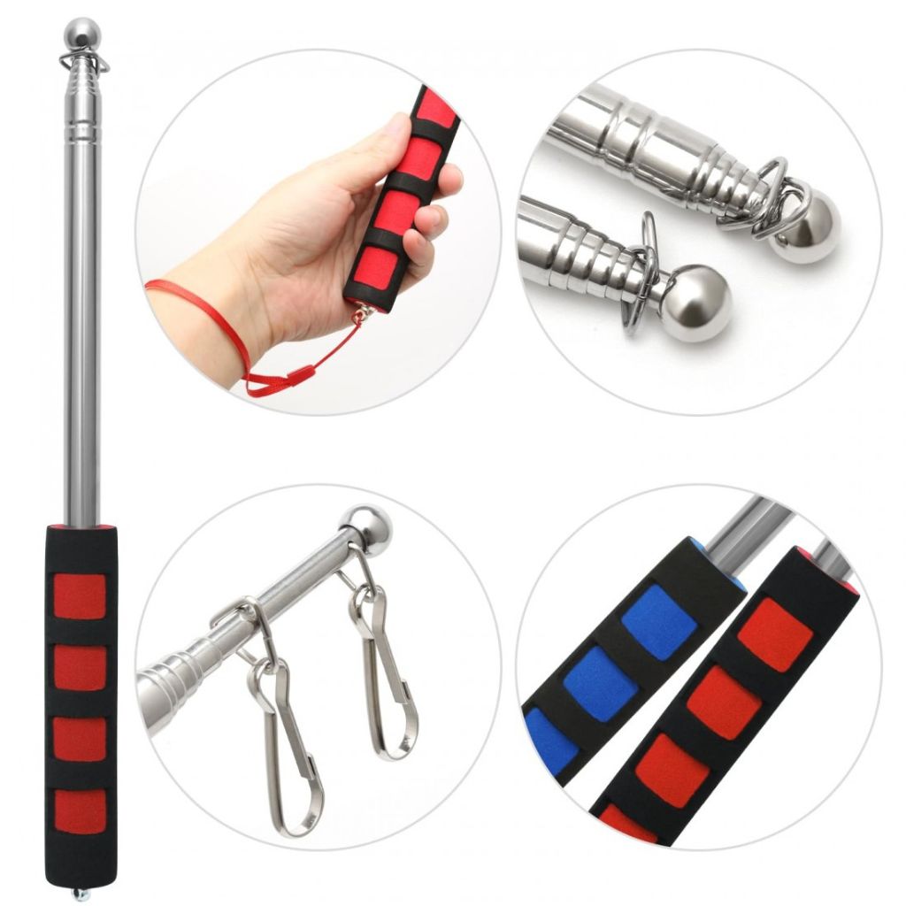 Palo Solidario plegable " Bandera en alto "