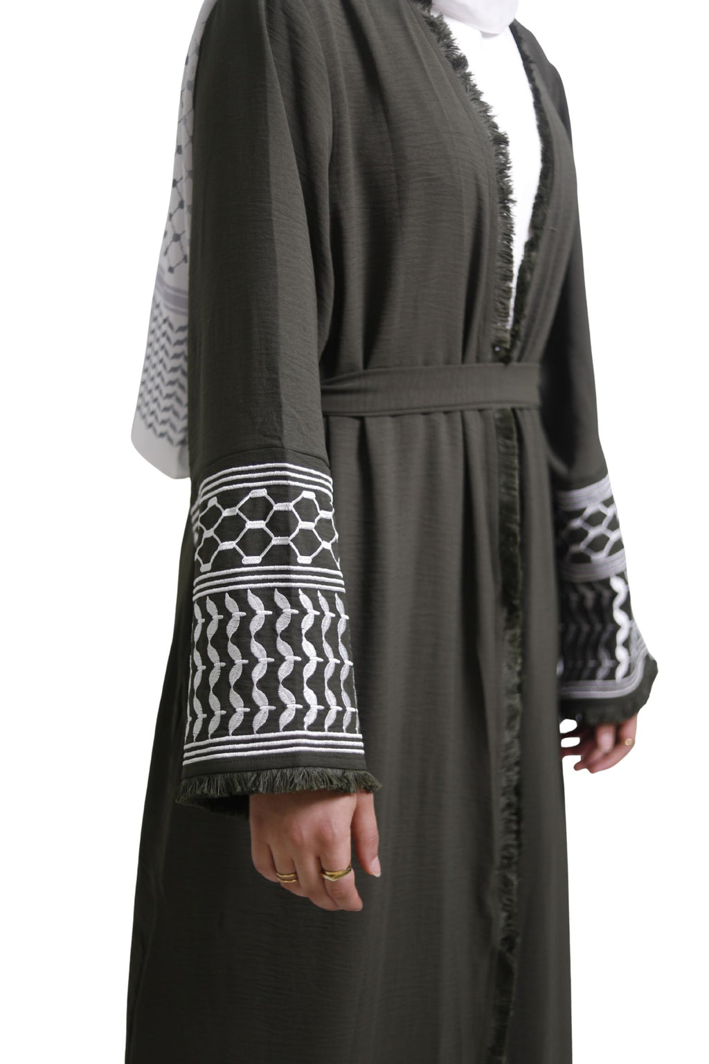 Abaya Kufiya - Verde