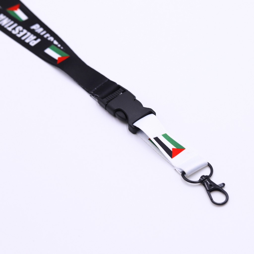 Lanyard solidario - Negro