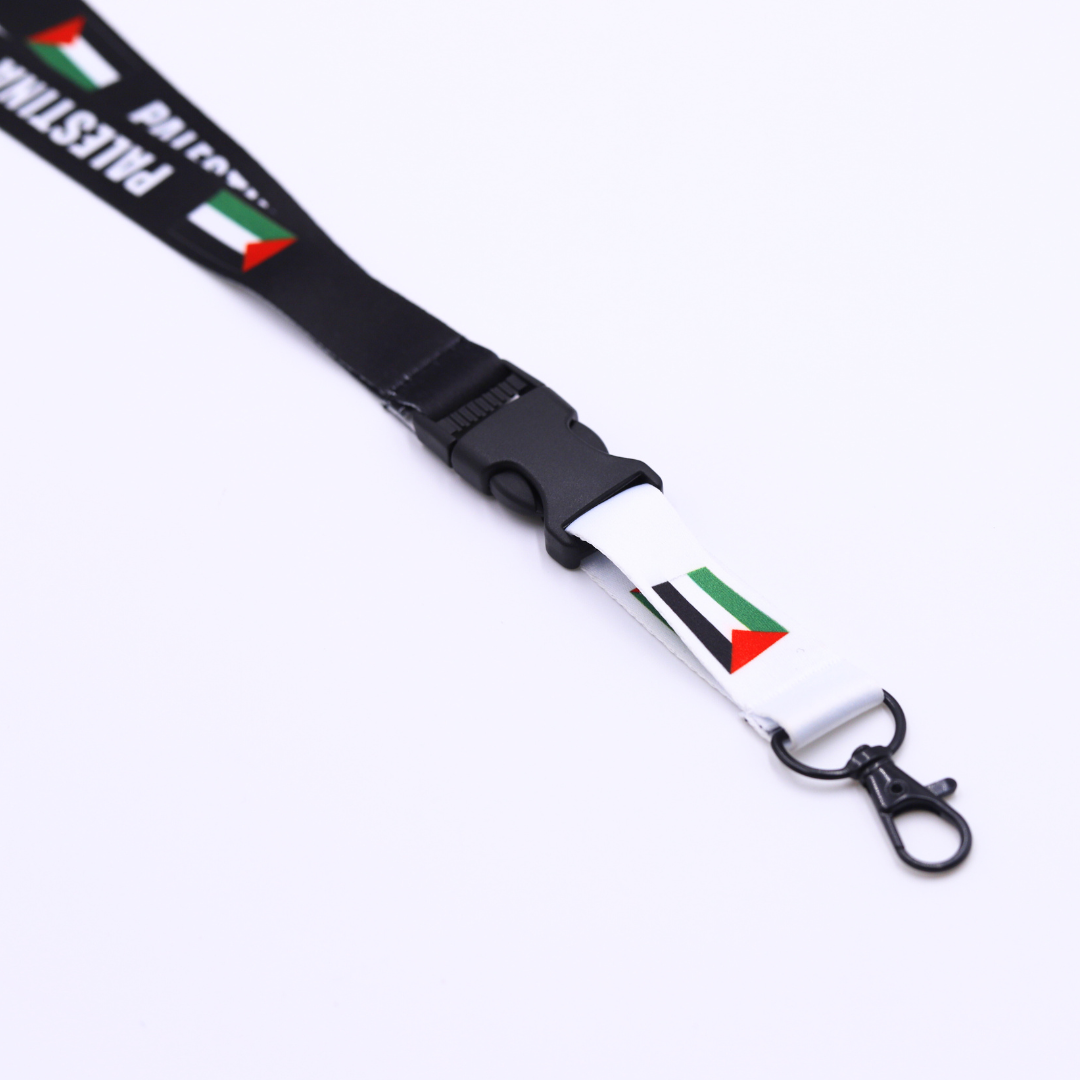 Lanyard solidario - Negro