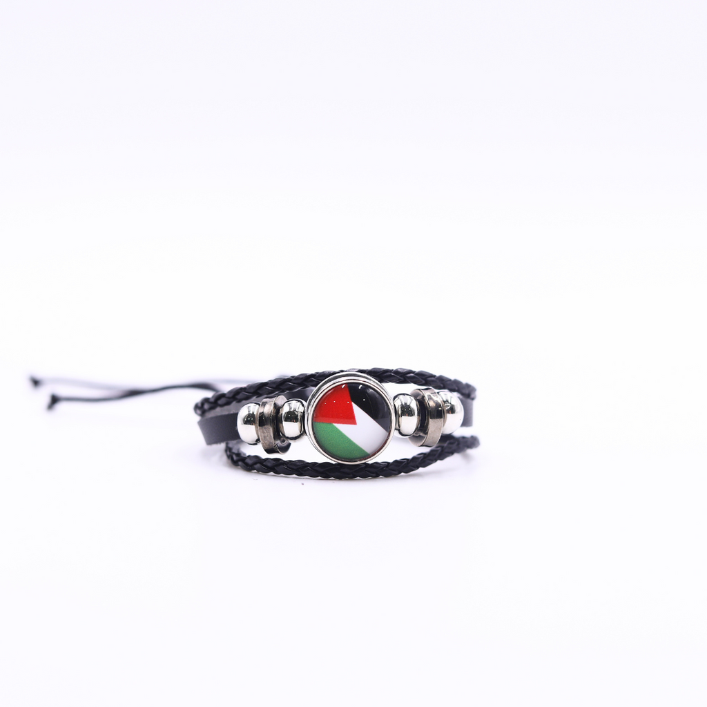 Pulsera cabujón de cristal “Palestina”