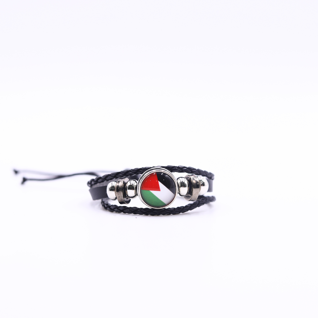 Pulsera cabujón de cristal “Palestina”