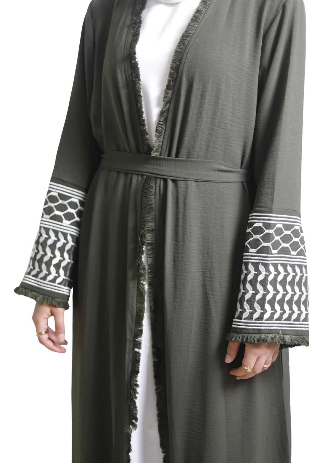 Abaya Kufiya - Verde