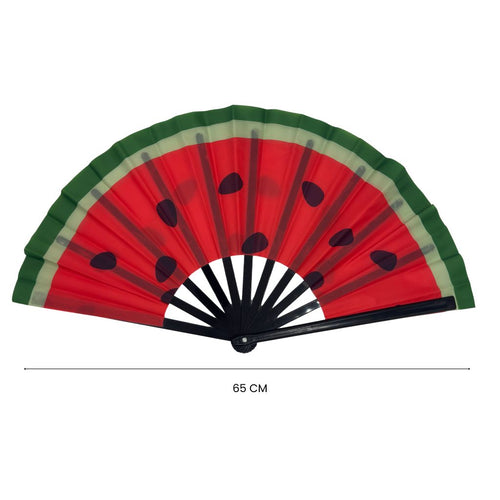 Abanico Sandía Solidaria "Solidaridad en tu mano"