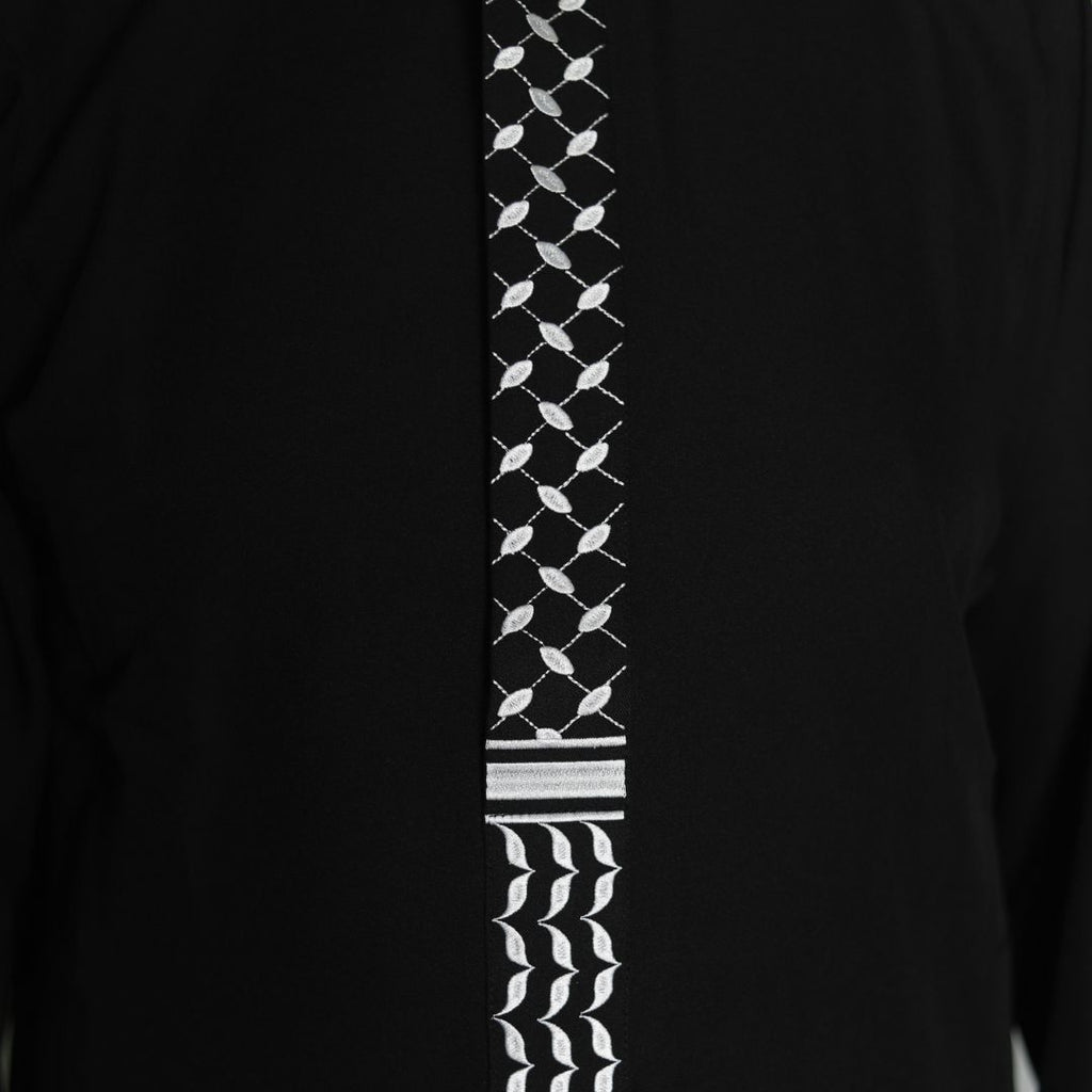 Qamis Kufiya-Negro