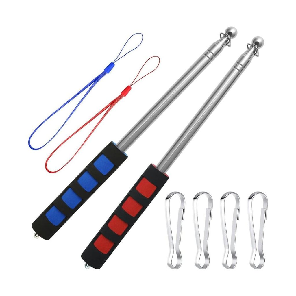 Palo Solidario plegable " Bandera en alto "