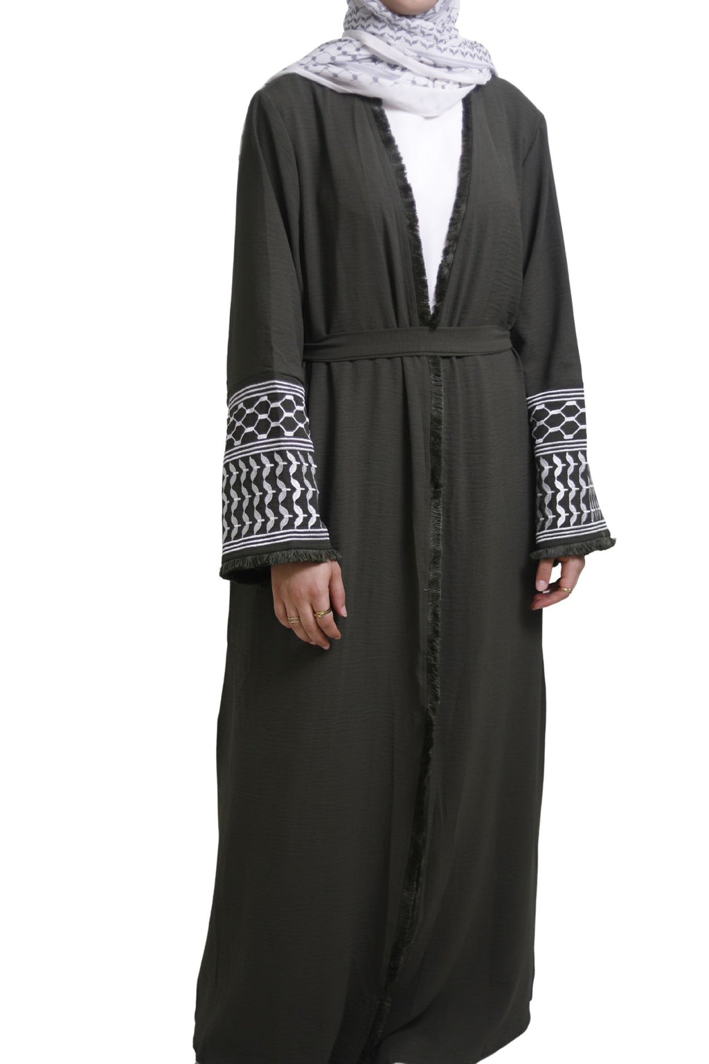 Abaya Kufiya - Verde