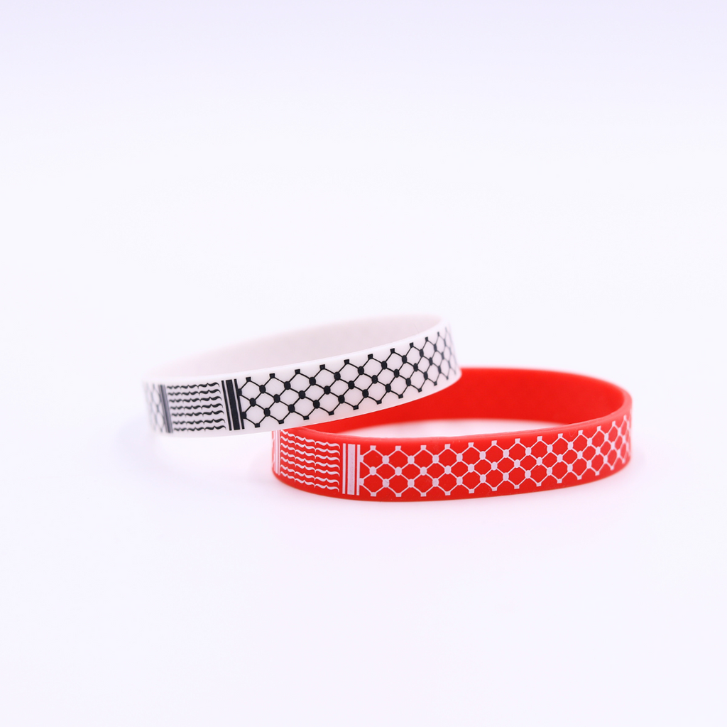 Pulsera de plástico "Kufiyah"