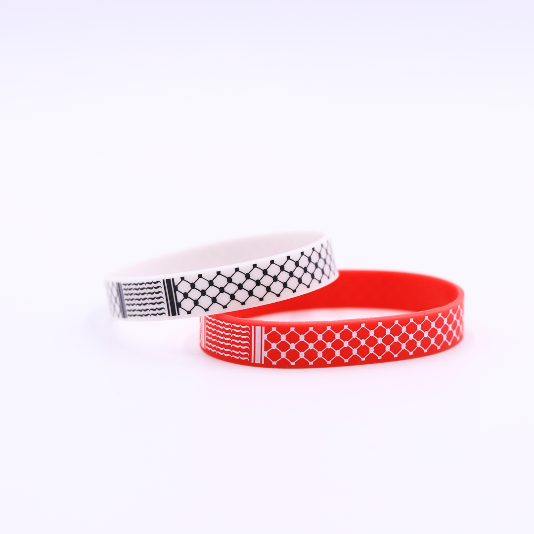 Pulsera de plástico "Kufiyah"