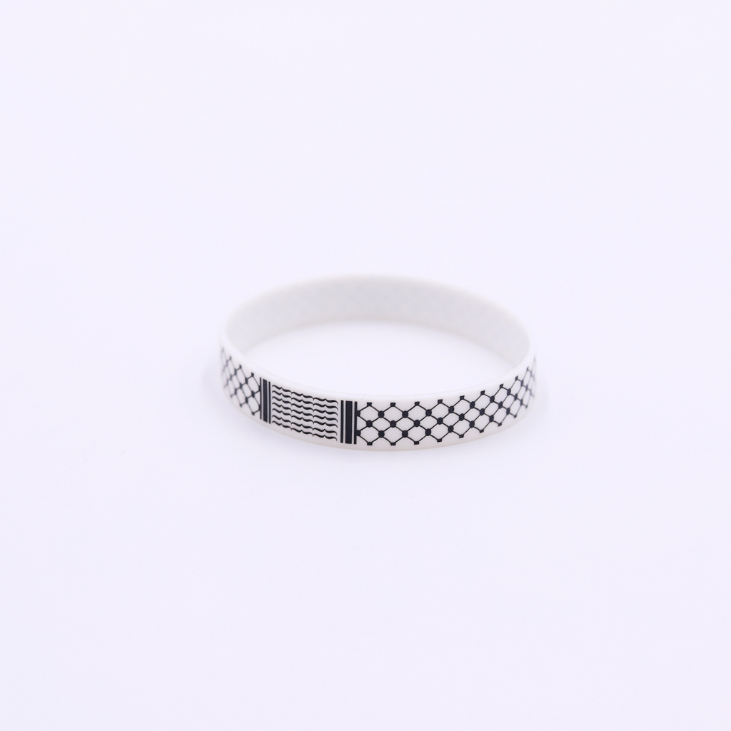 Pulsera de plástico "Kufiyah"