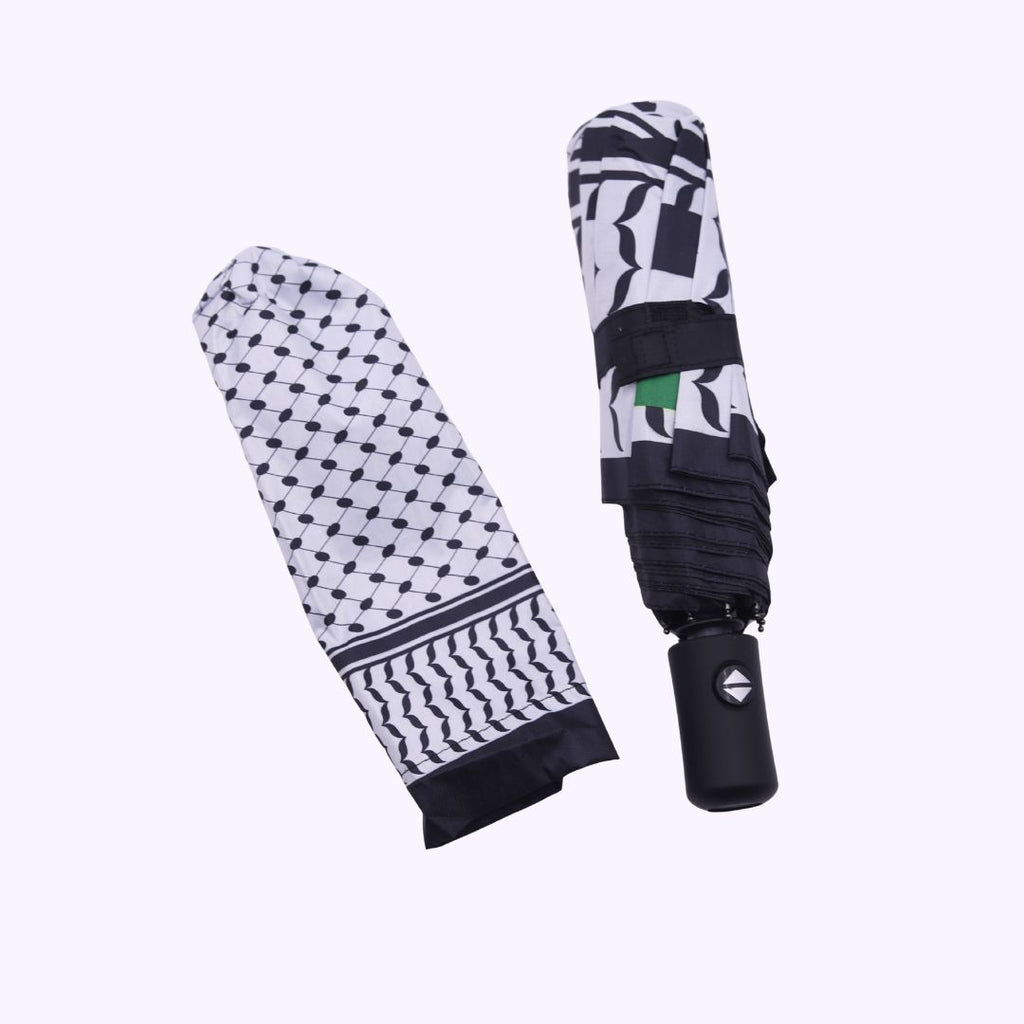 Paraguas Plegable Kufiya Palestina