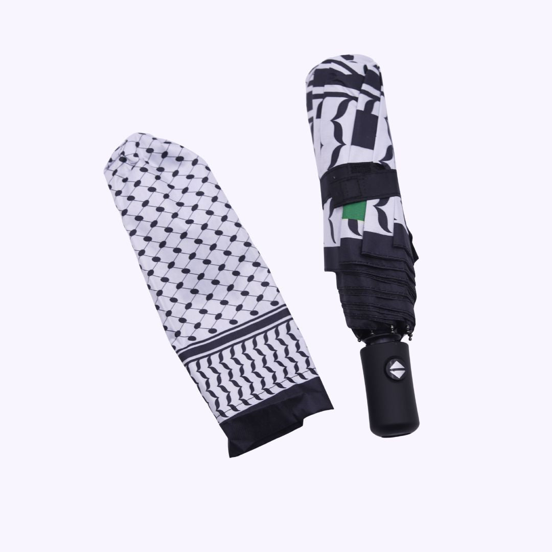 Paraguas Plegable Kufiya Palestina