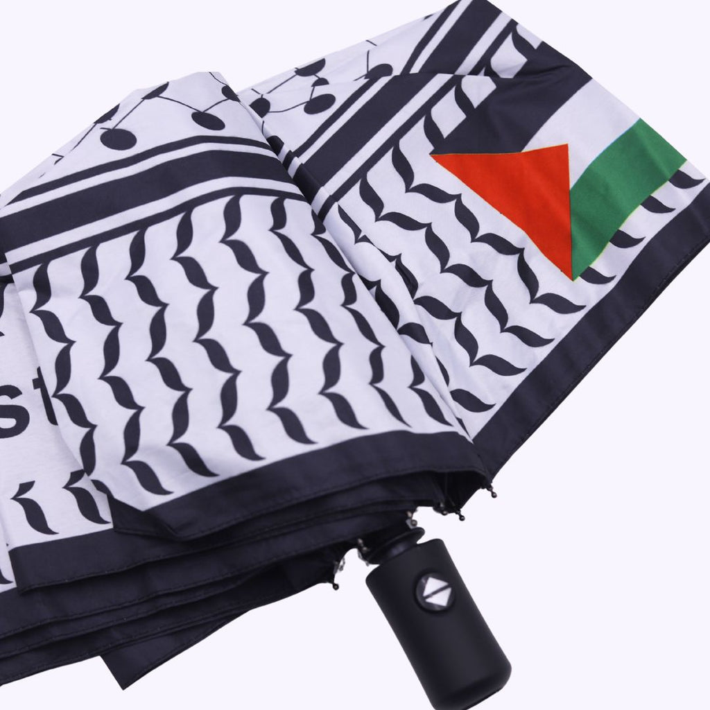Paraguas Plegable Kufiya Palestina