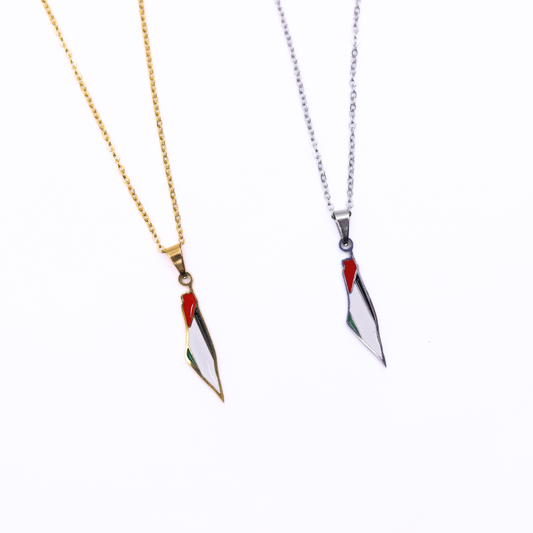 Collar solidario "Mapa Palestina"