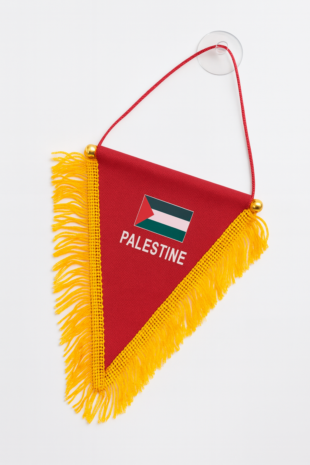 Banderín rojo Palestina
