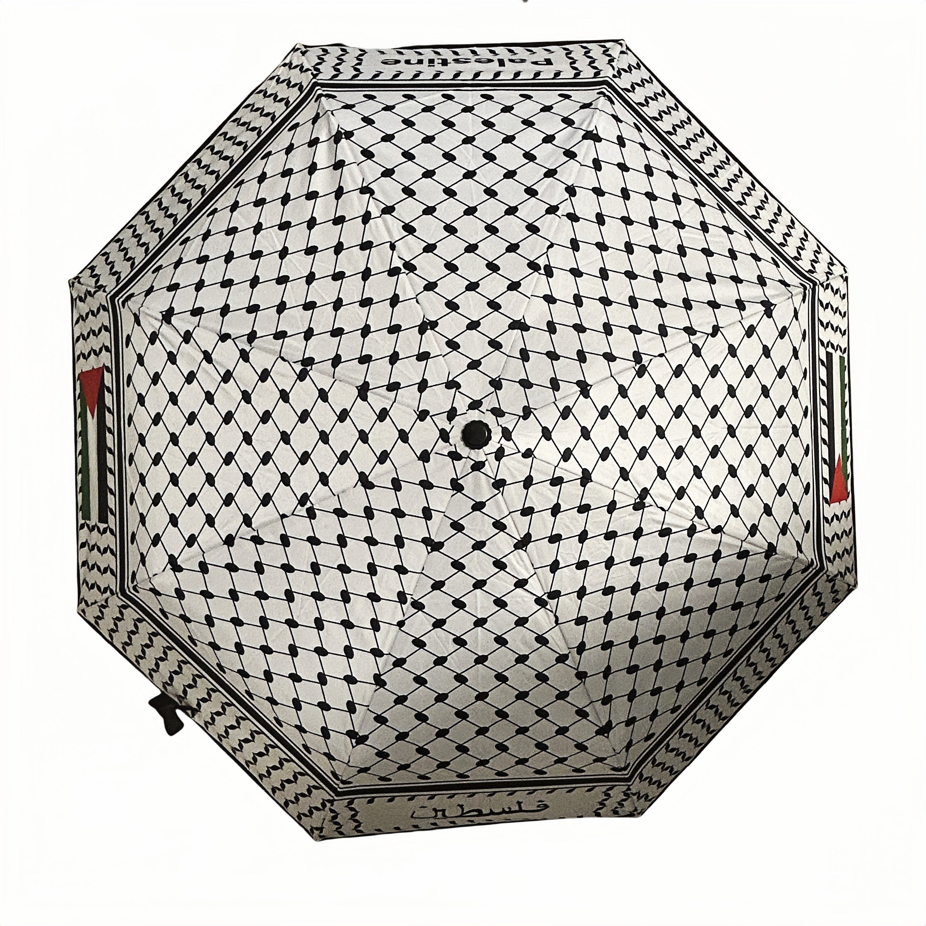 Paraguas Plegable Kufiya Palestina