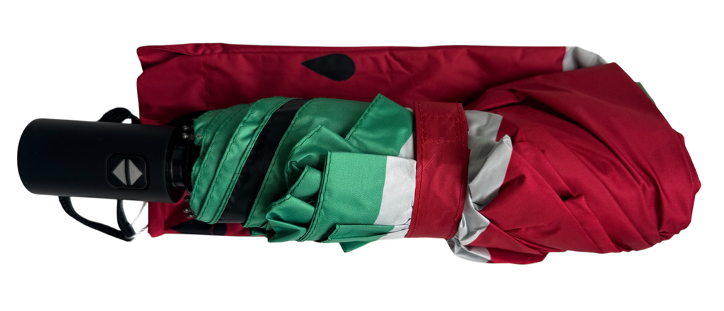Paraguas Sandía Palestina – Impermeable Solidario y Plegable