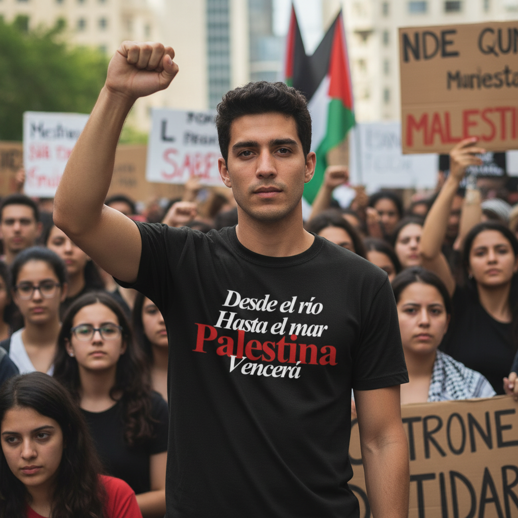 Camiseta “Desde el río hasta el mar, Palestina vencerá”