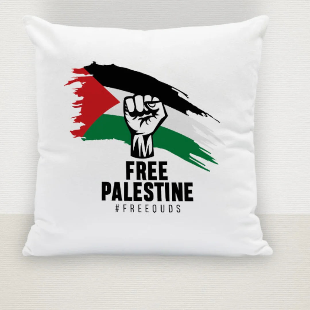 Funda cojín solidario “Free Palestine”