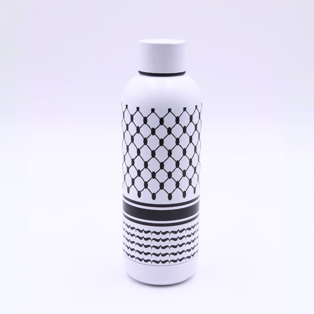 Botella de agua de acero inoxidable "Kufiyah"