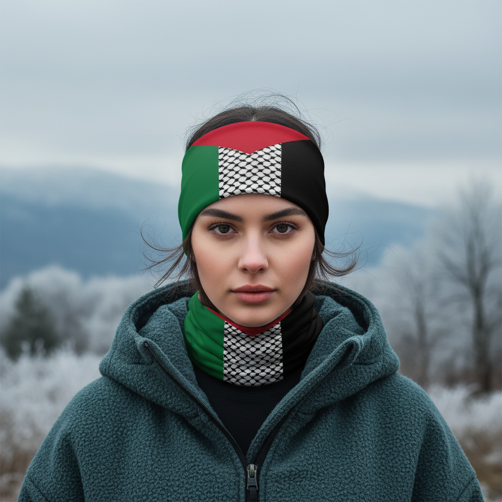 Bragas de Cuello Solidarias Palestina "Bandera de palestina"