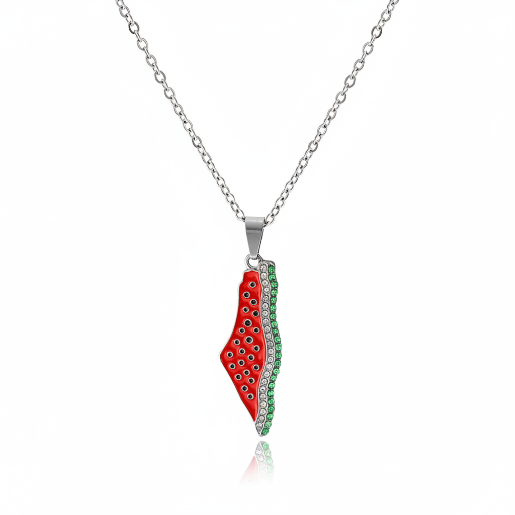 Collar “Palestina Libre” – Dorado o Plateado