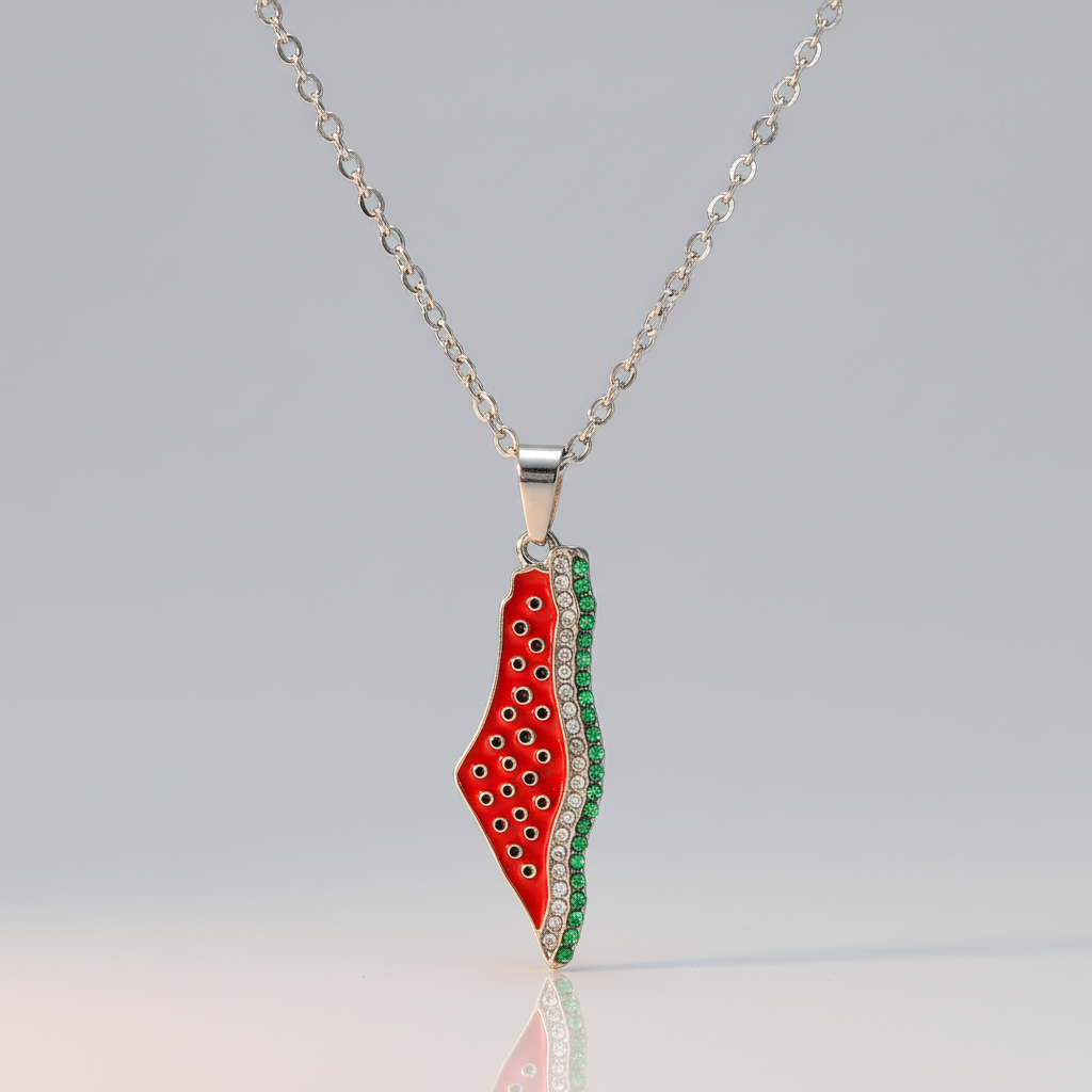 Collar “Palestina Libre” – Dorado o Plateado