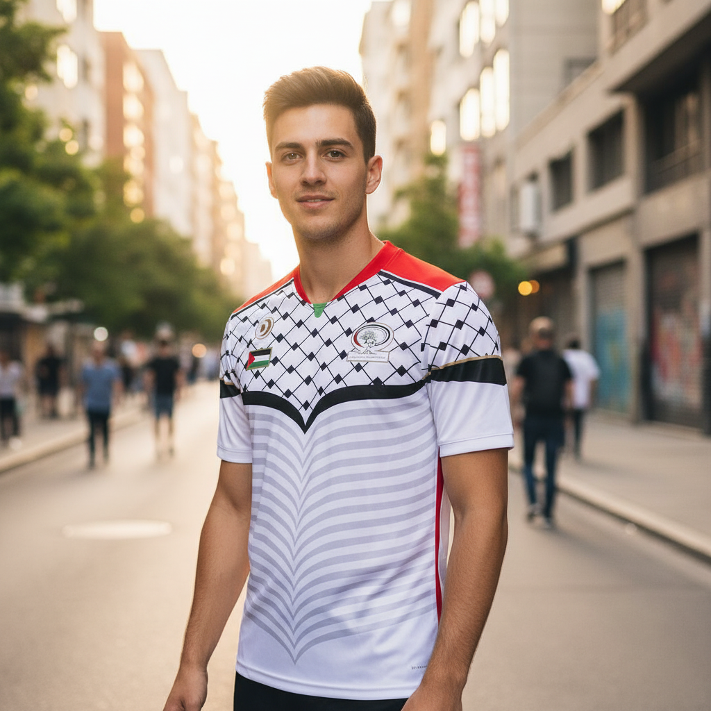 Camiseta Palestina Fútbol