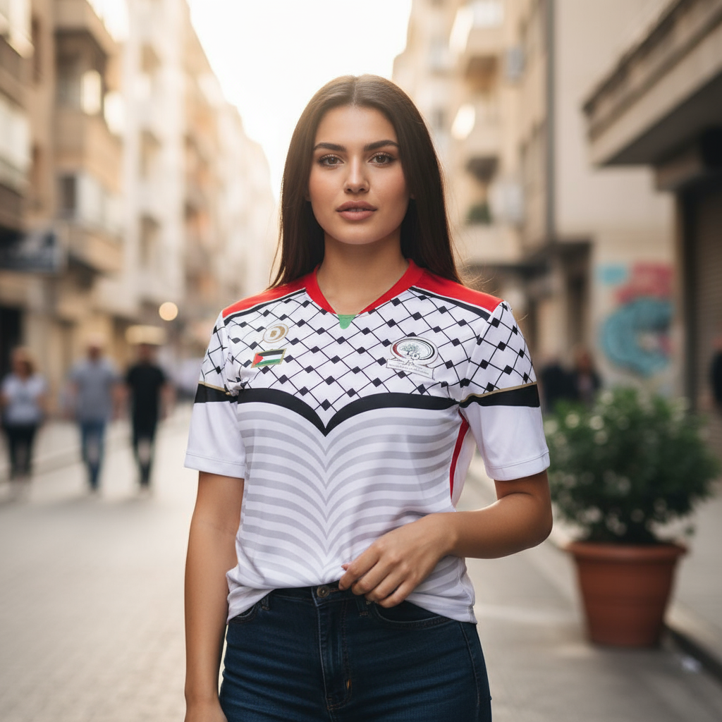 Camiseta Palestina Fútbol