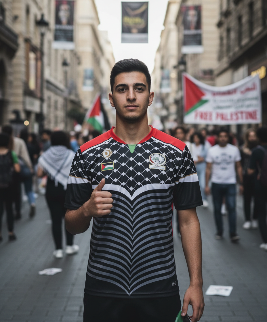 Camiseta Palestina Fútbol