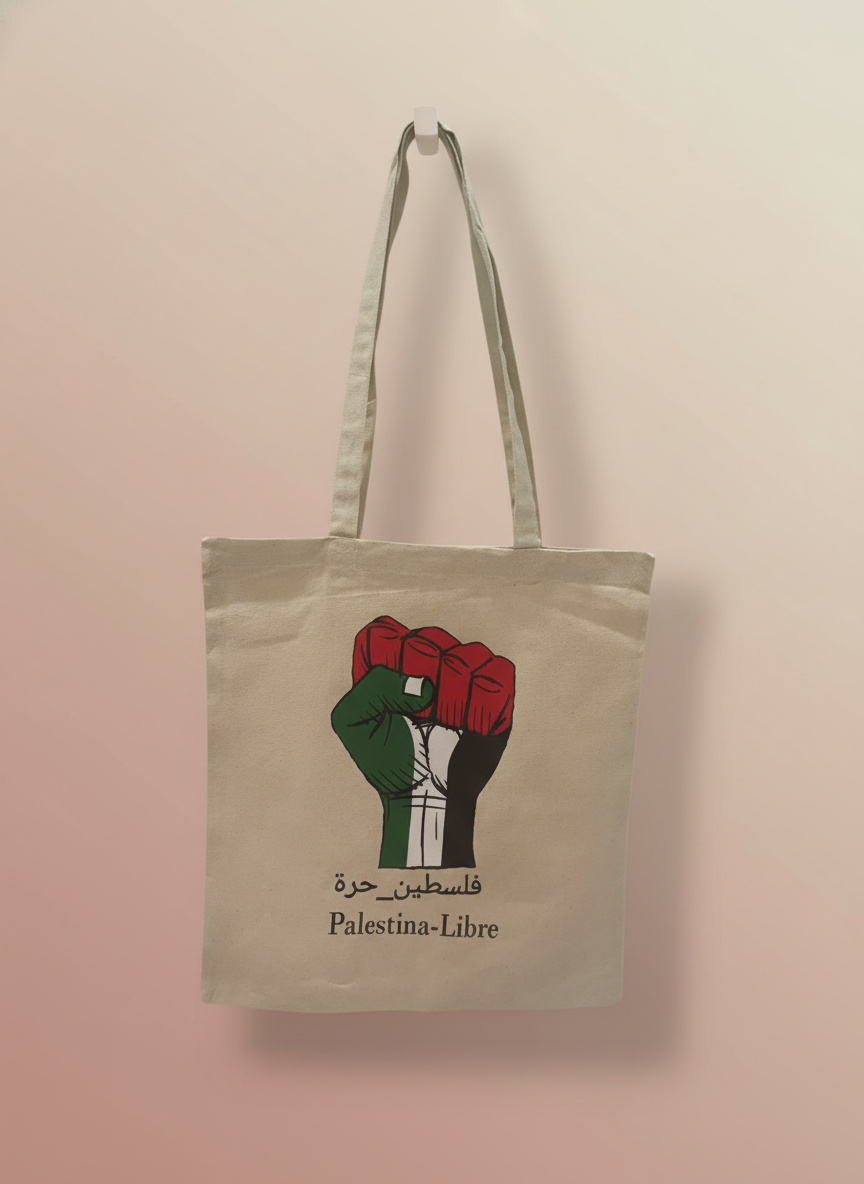 Totebag Puño Palestina Libre