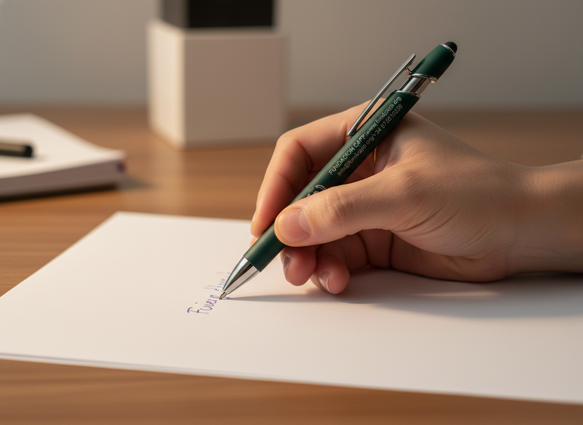 Bolígrafo Solidario