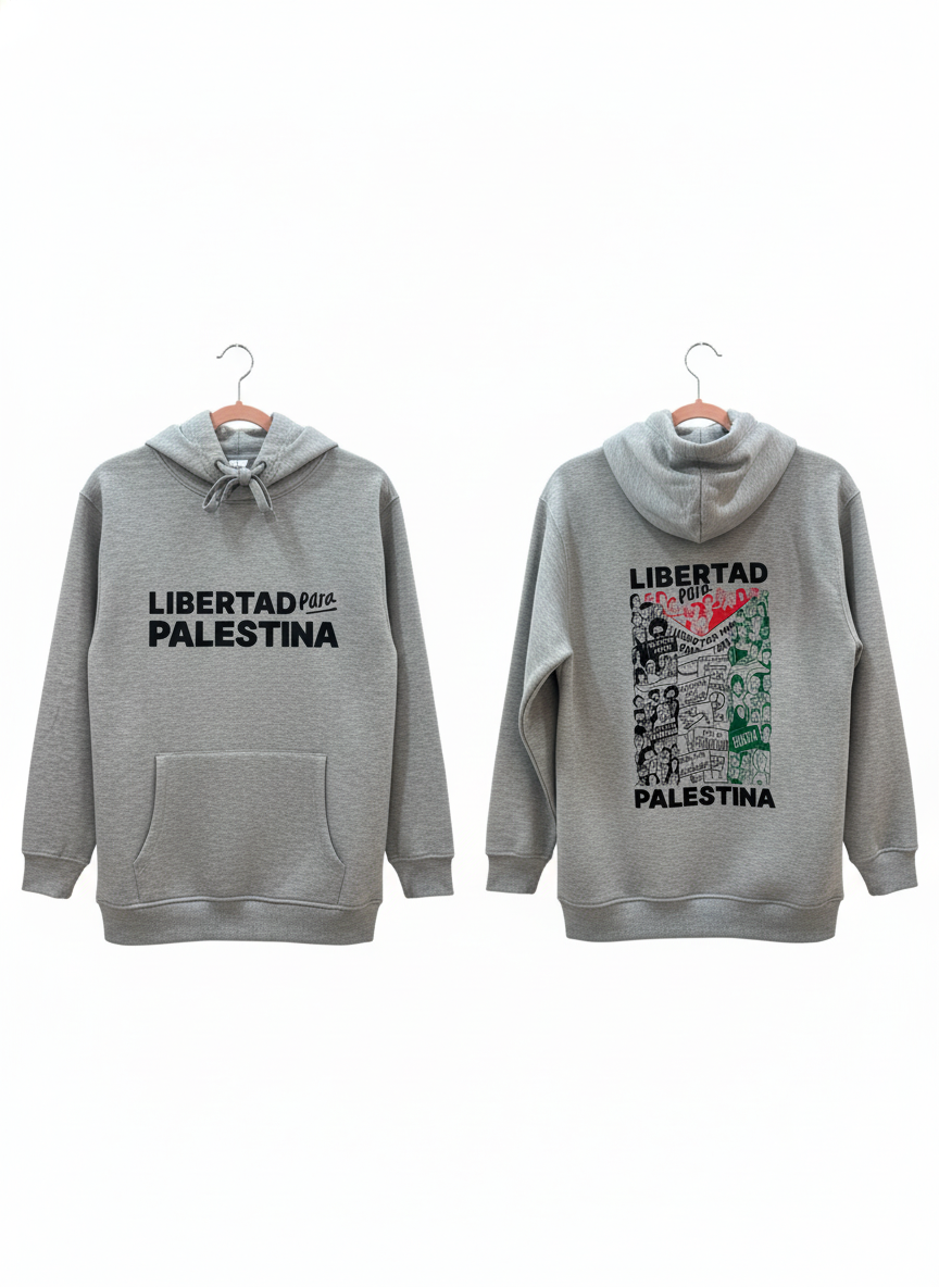 Sudadera Solidaria “Libertad para Palestina”