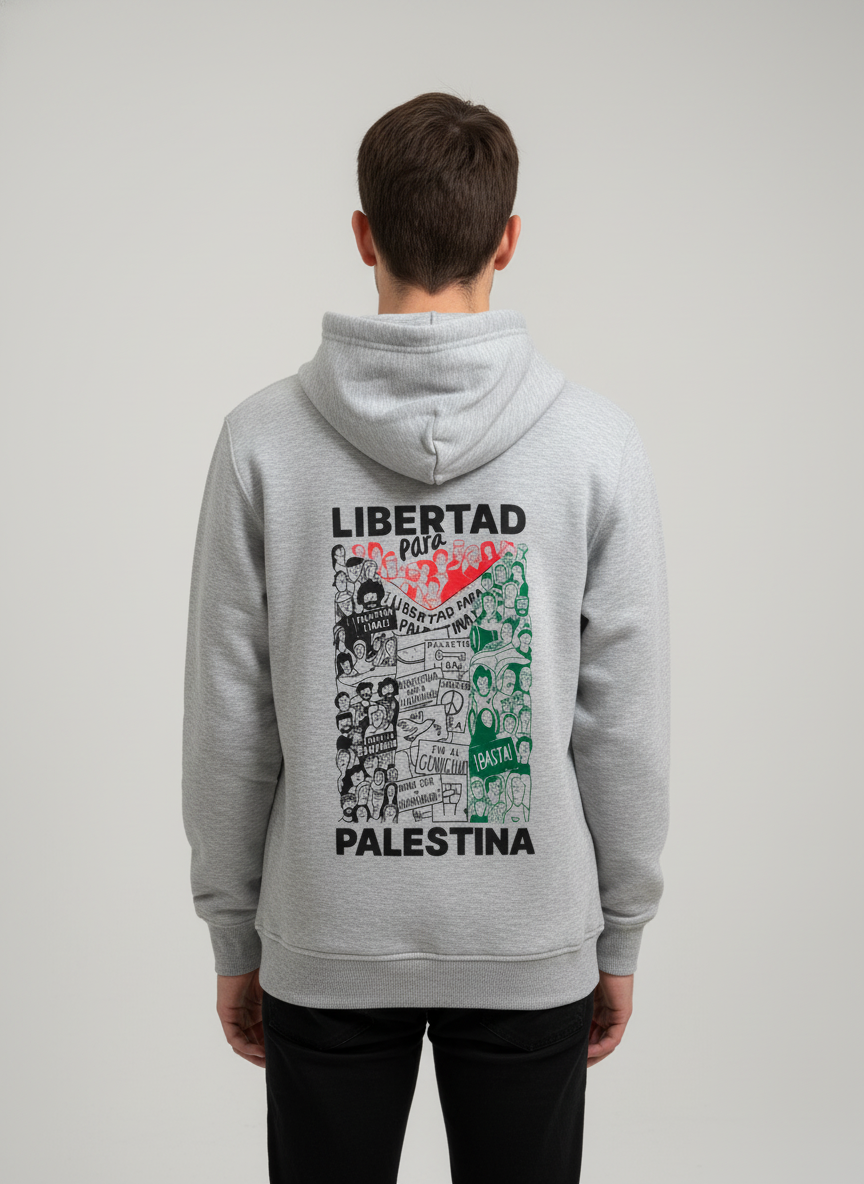 Sudadera Solidaria “Libertad para Palestina”