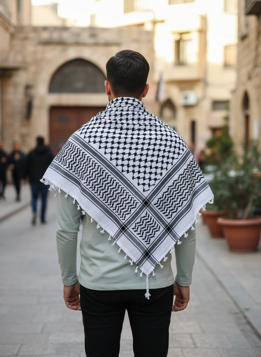 HATTA "KUFIYAH" Palestina Auténtica