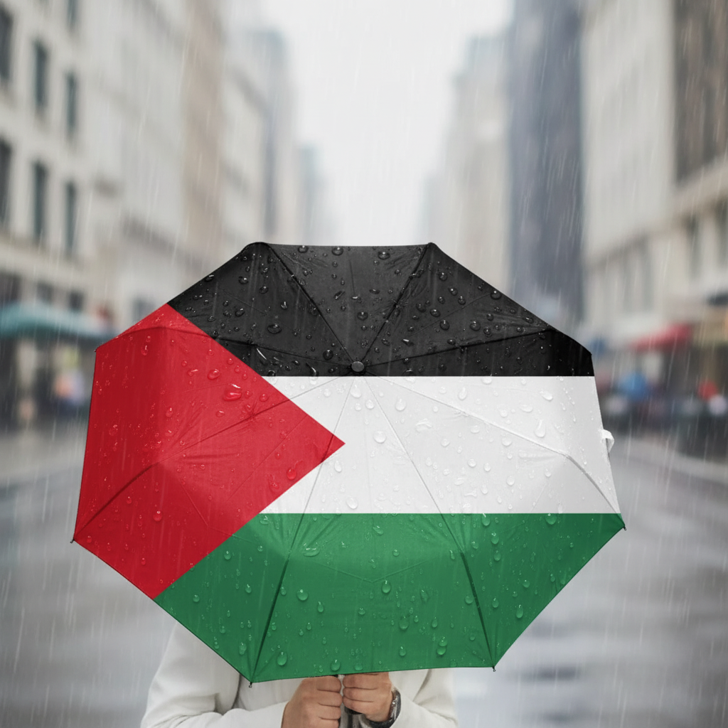 Paraguas Bandera Palestina – Protección, Identidad y Solidaridad