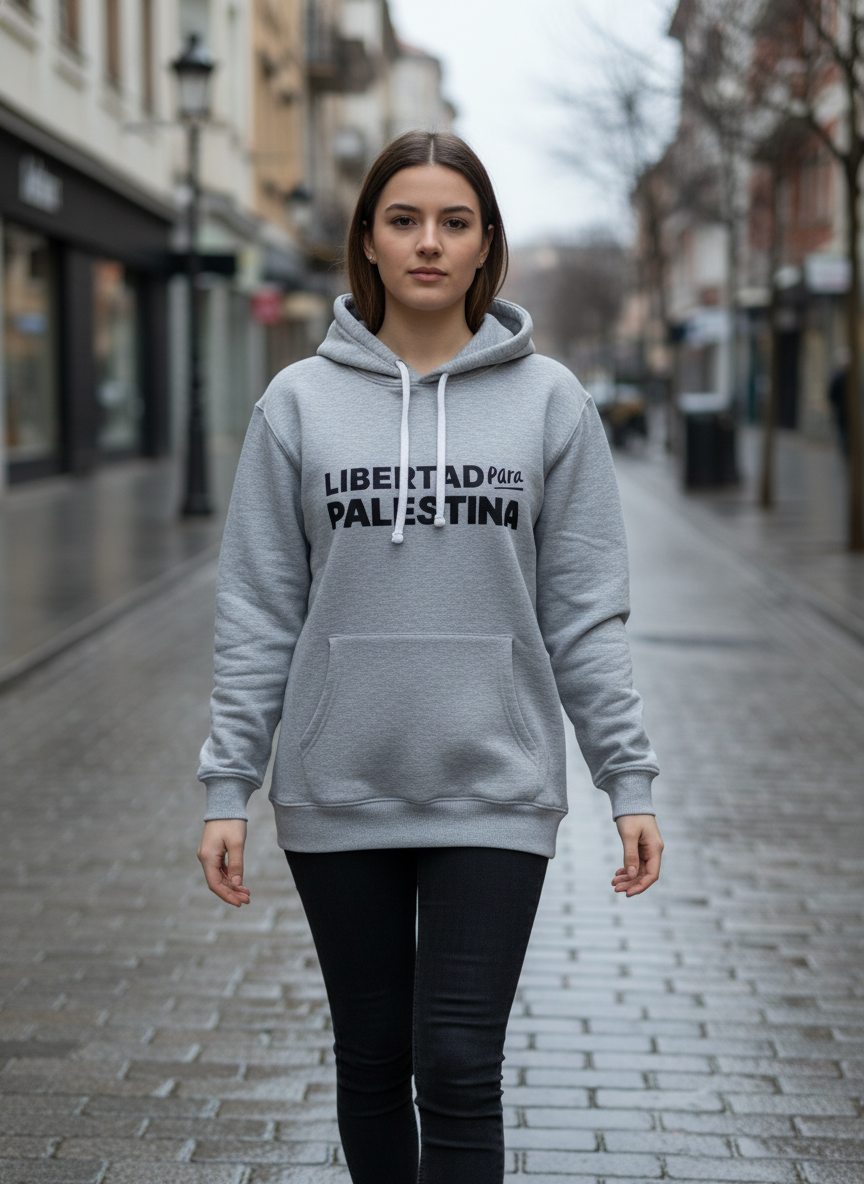 Sudadera Solidaria “Libertad para Palestina”