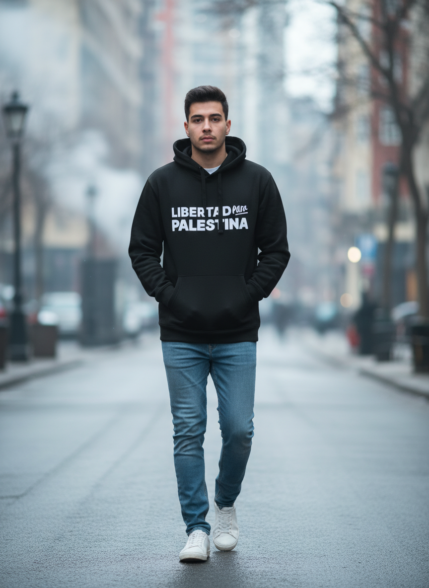 Sudadera Solidaria “Libertad para Palestina”