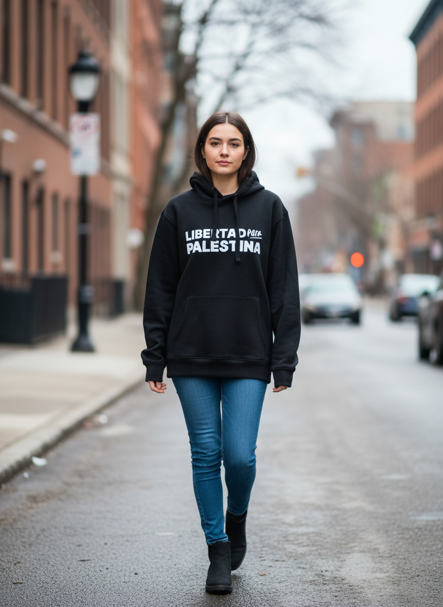 Sudadera Solidaria “Libertad para Palestina”
