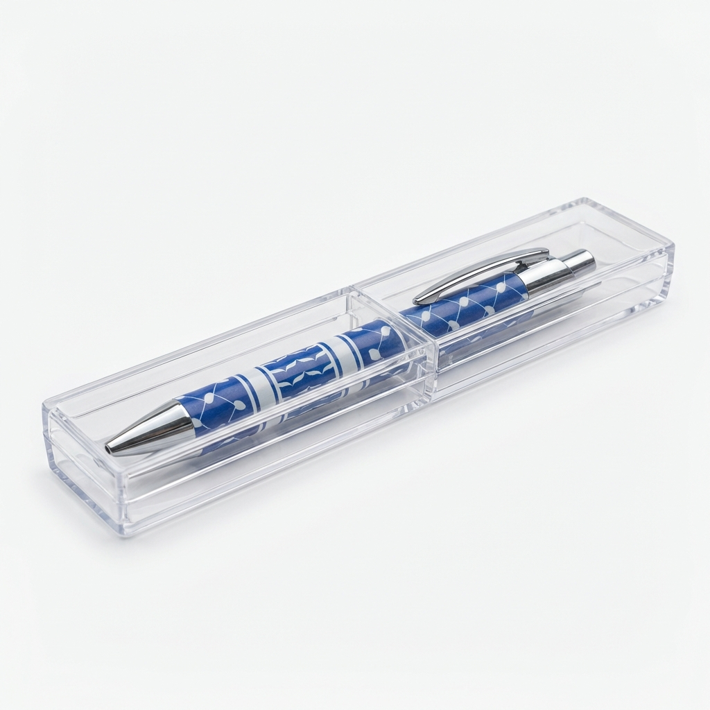 Bolígrafo Kufiya Solidario en Caja Premium